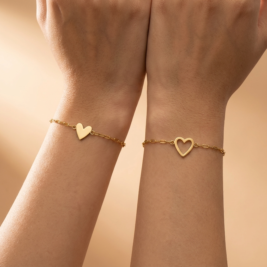DIVA Matching Hearts Bracelet