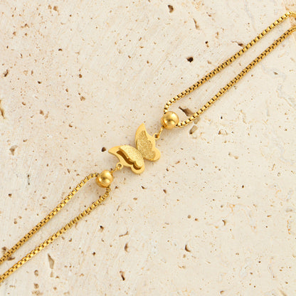 Princess Double Chain Anklet