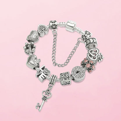 Bracelet “The Key of Love” – with all charms included