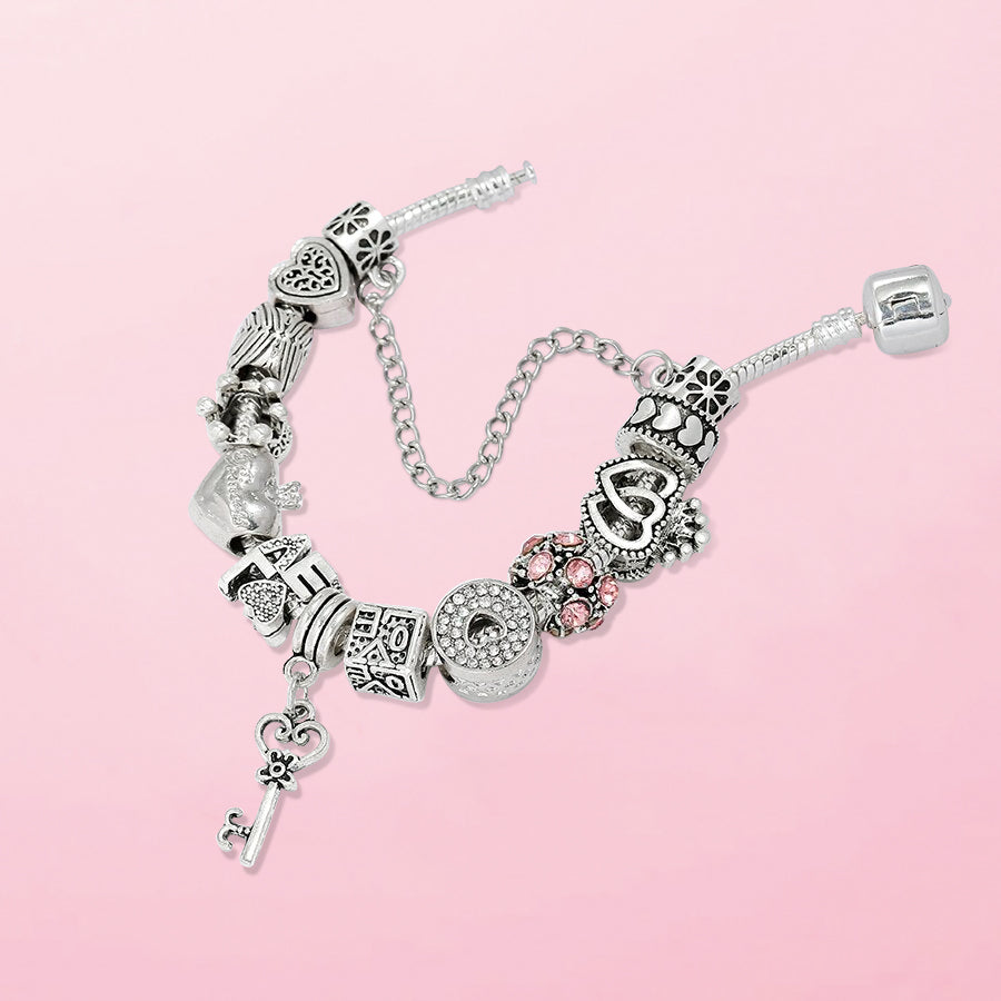 Bracelet “The Key of Love” – with all charms included