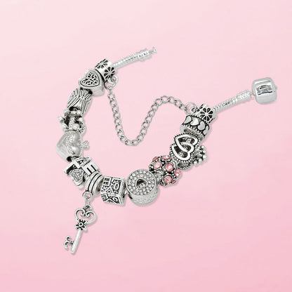 Bracelet “The Key of Love” – with all charms included