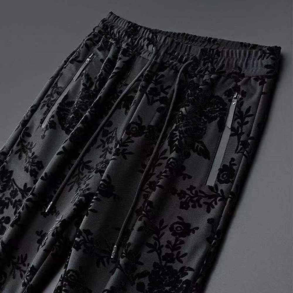Midnight Bloom Jacquard Set