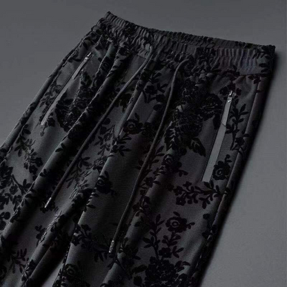 Midnight Bloom Jacquard Set