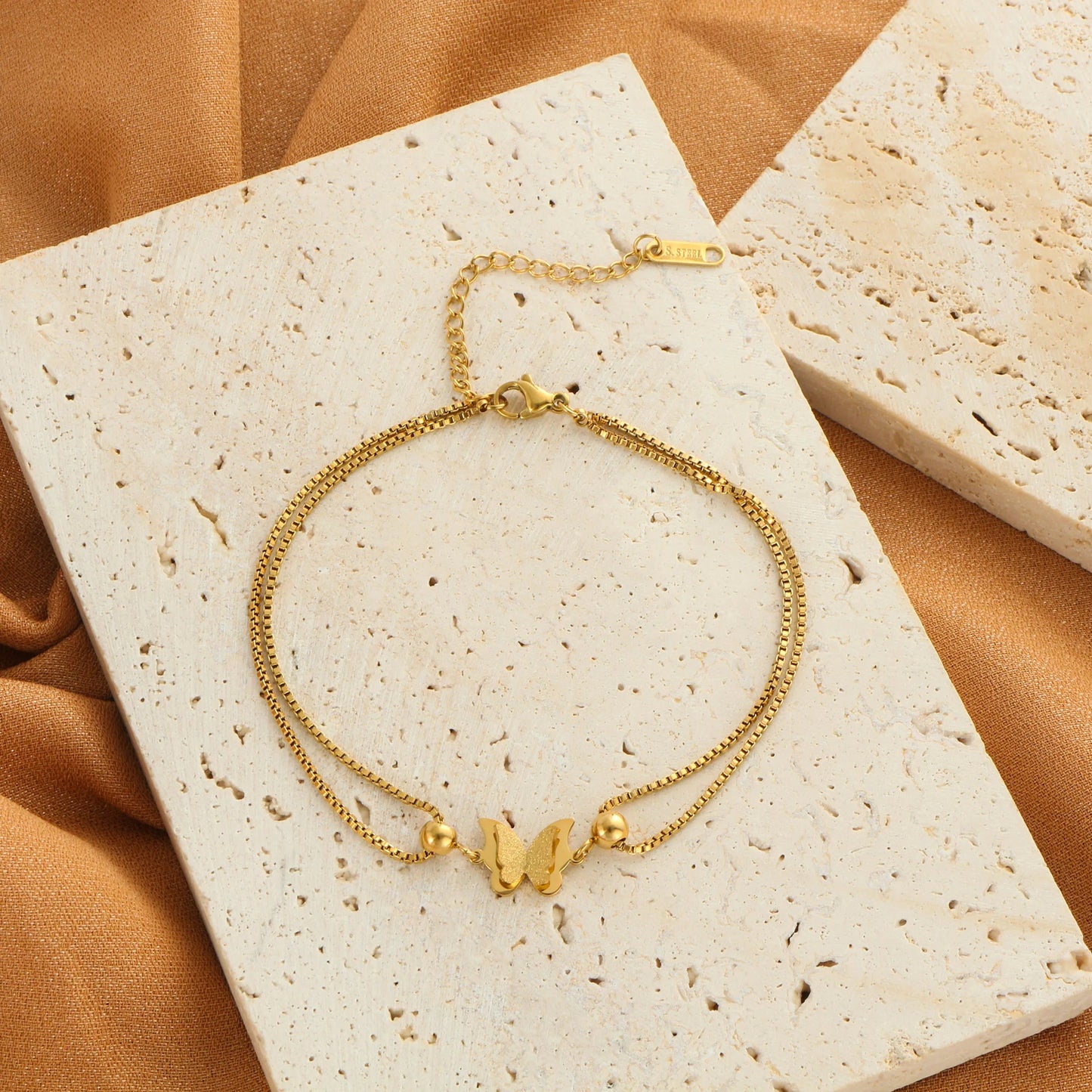 Princess Double Chain Anklet