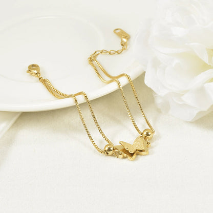 Princess Double Chain Anklet