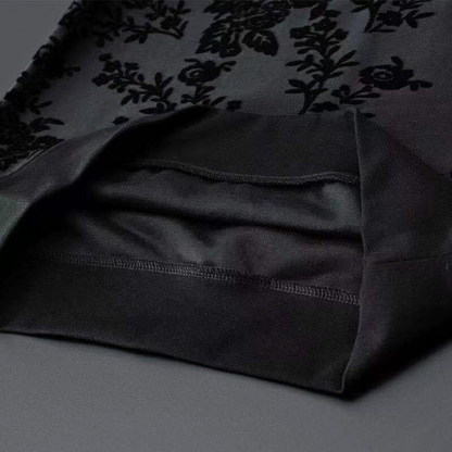 Midnight Bloom Jacquard Set