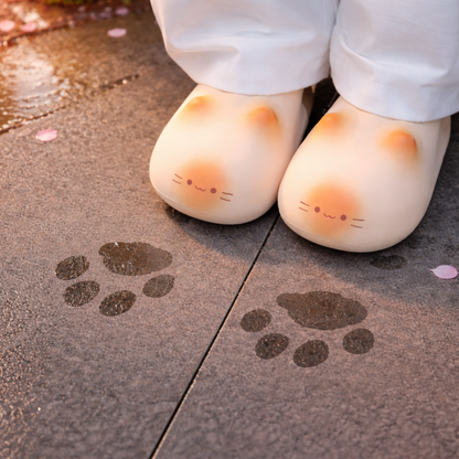 Caty Paw Fluffy Slippers