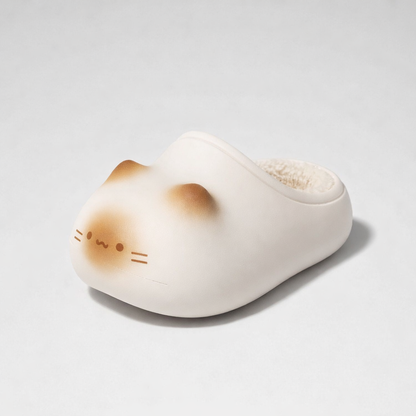 Caty Paw Fluffy Slippers