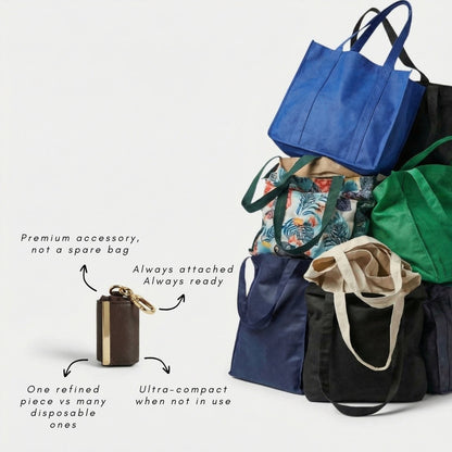 TINY - Foldable Tote Keychain