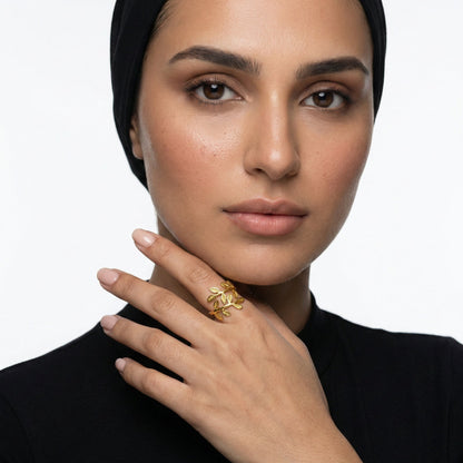 Olive Leaf Ring