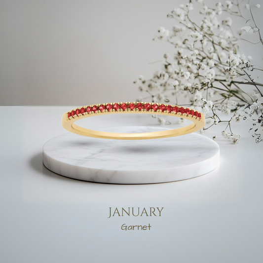 Aura Birthstone Ring