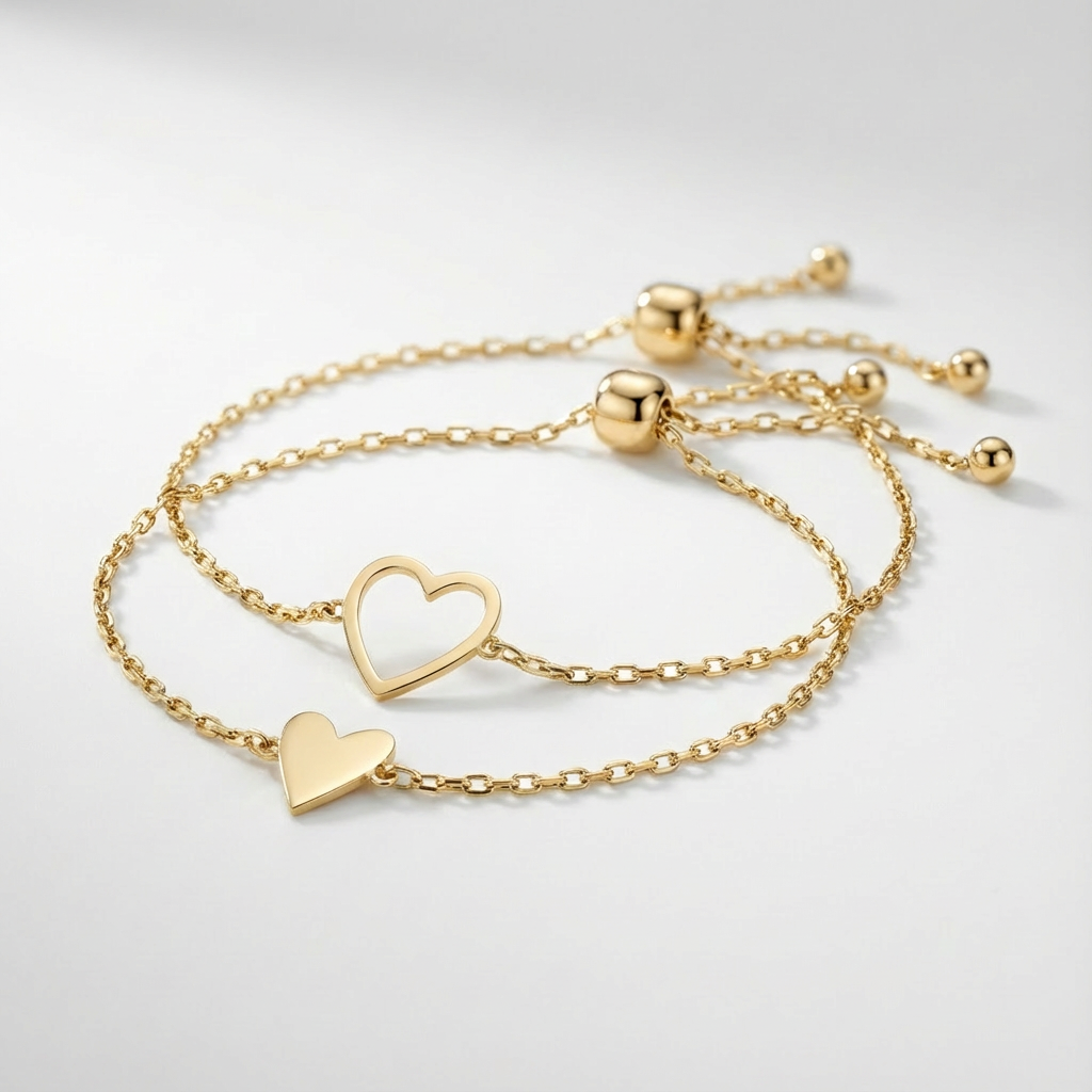 DIVA Matching Hearts Bracelet