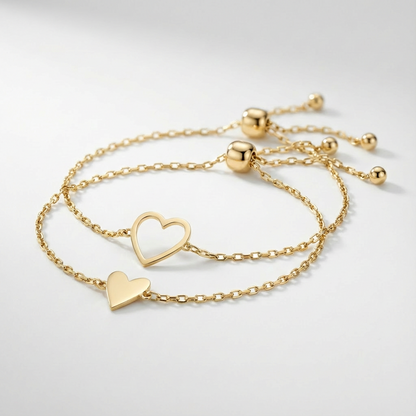 DIVA Matching Hearts Bracelet
