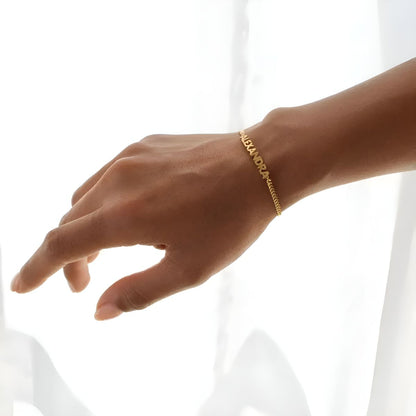 LOVE™ | Bracelet with the Names of Your Loved Ones