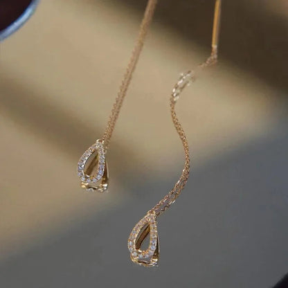 FINITY - Long Hanging Earrings