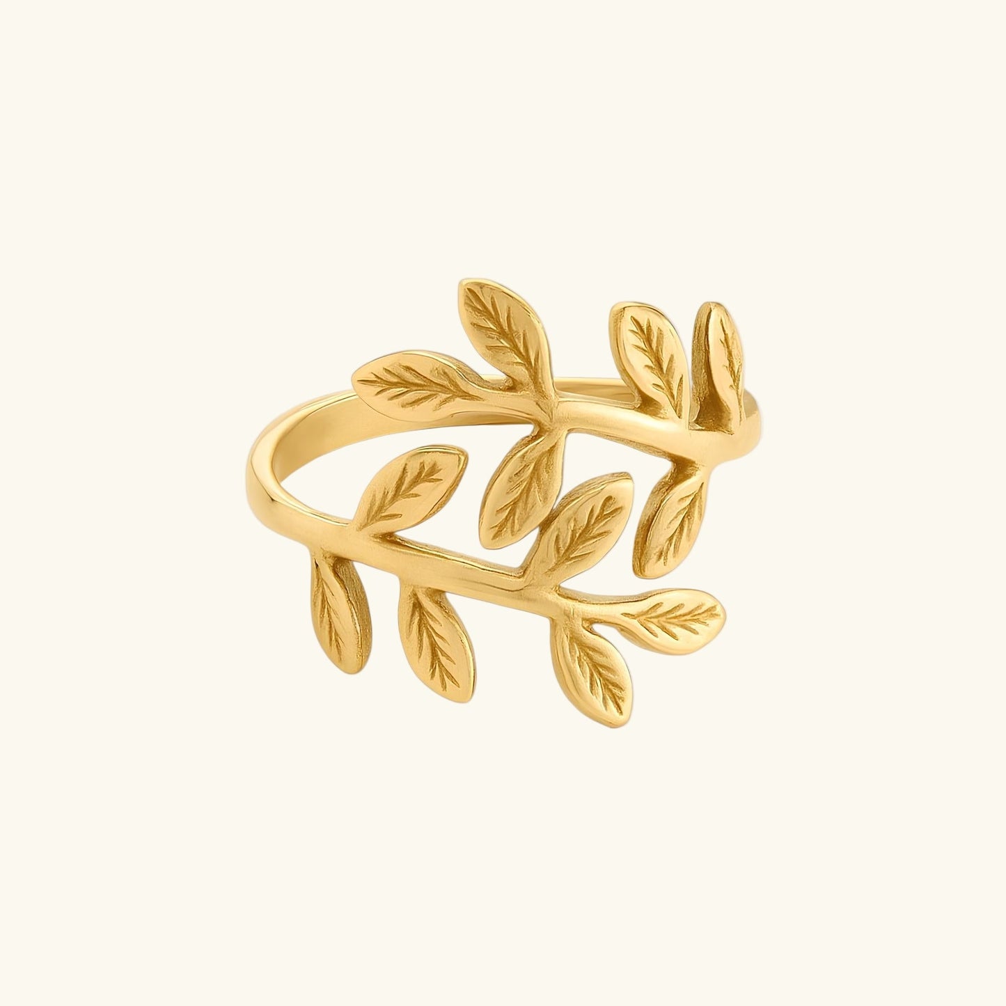 Olive Leaf Ring