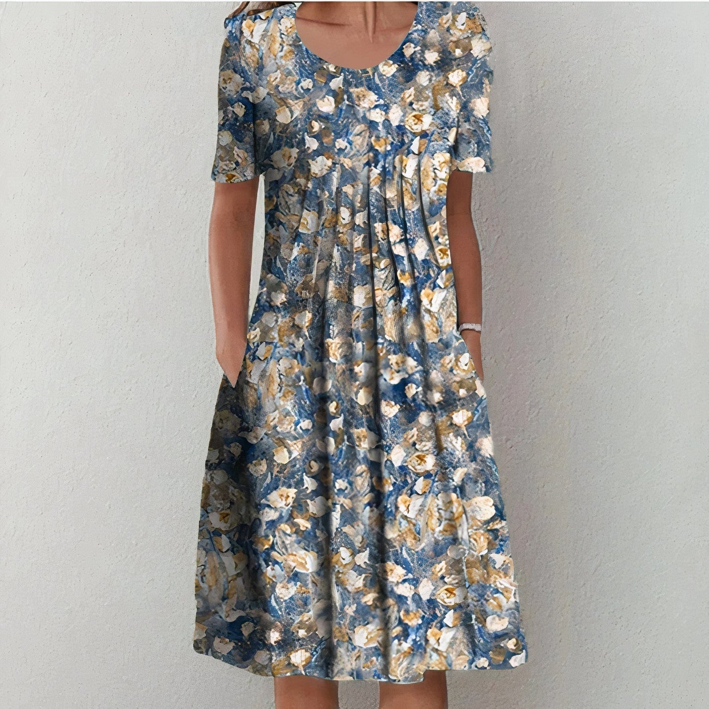 Sabine | Flattering Floral Dress