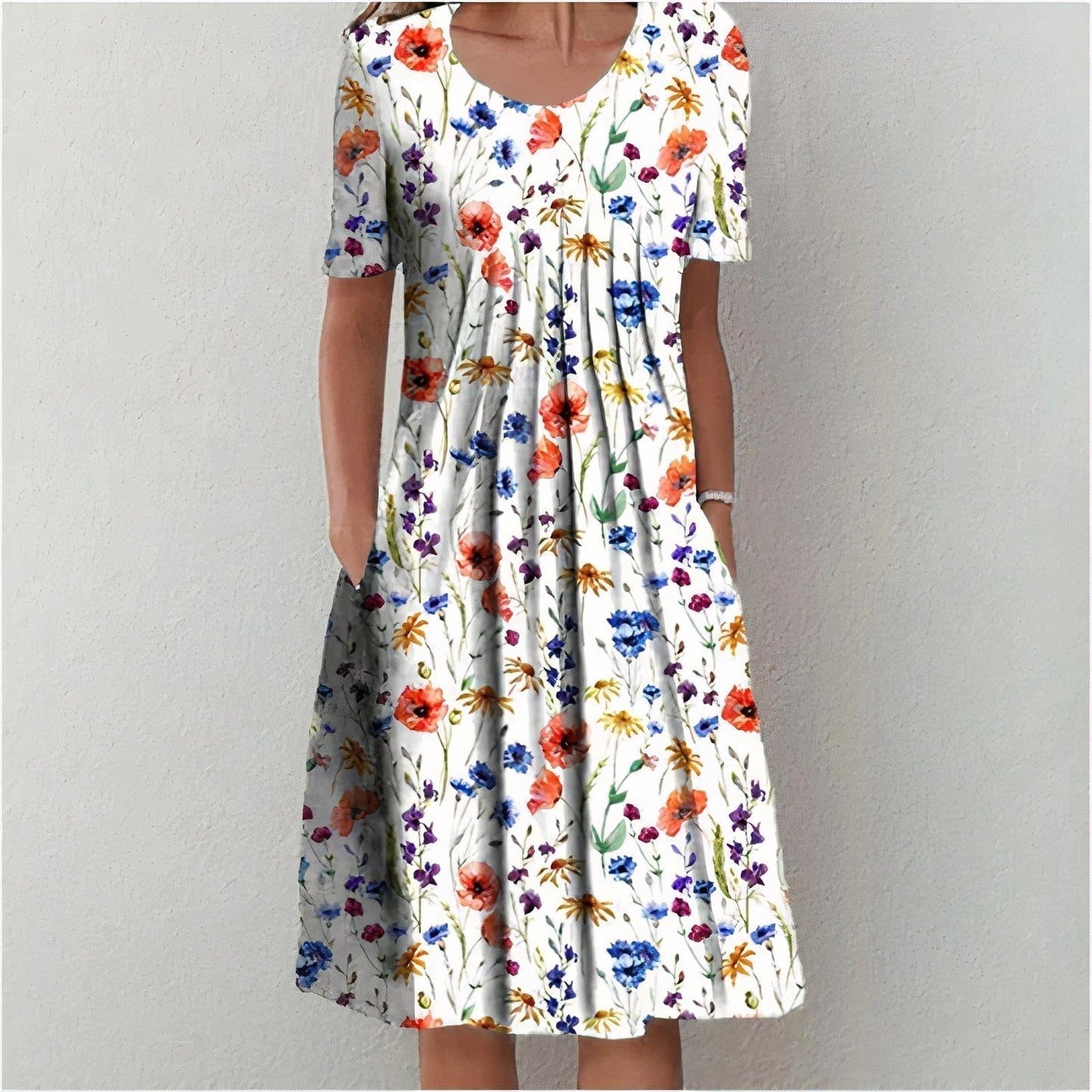 Sabine | Flattering Floral Dress