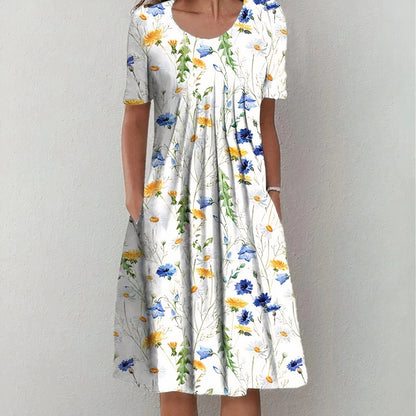 Sabine | Flattering Floral Dress