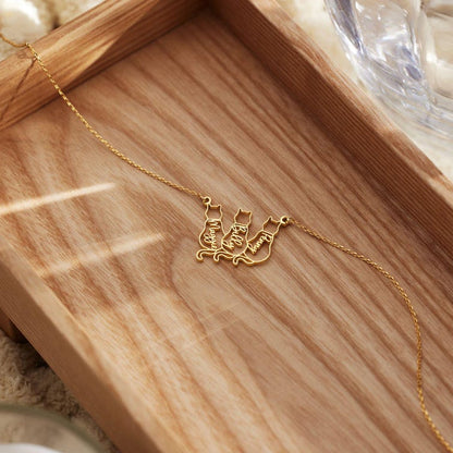 Personalized Cat Necklace