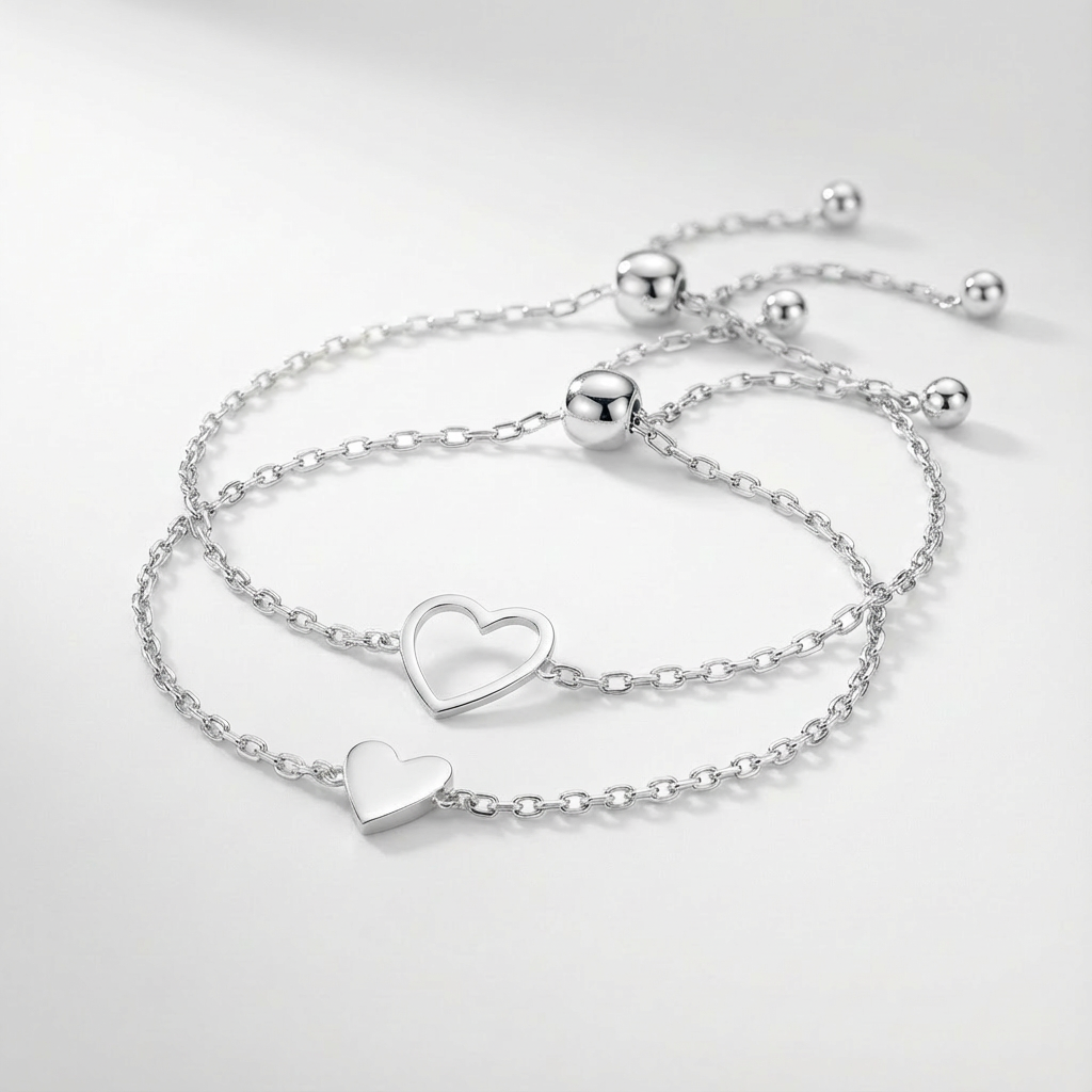 DIVA Matching Hearts Bracelet