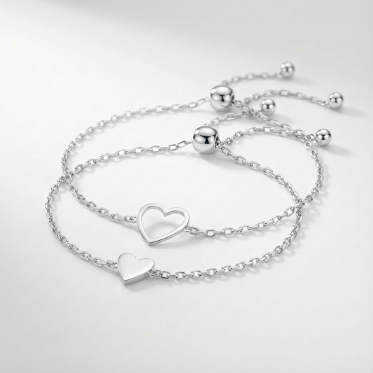 DIVA Matching Hearts Bracelet