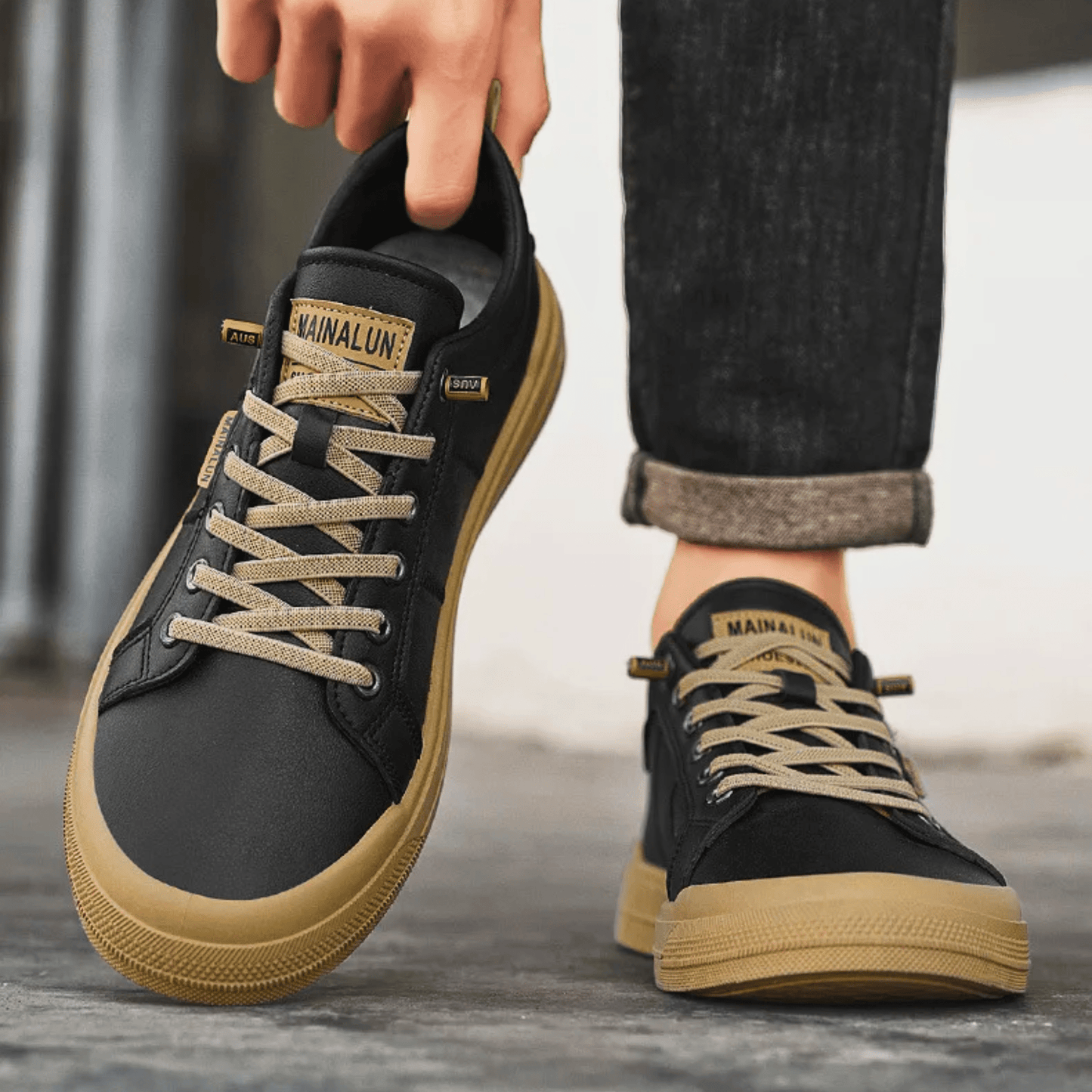 Kingsley Leather Sneakers