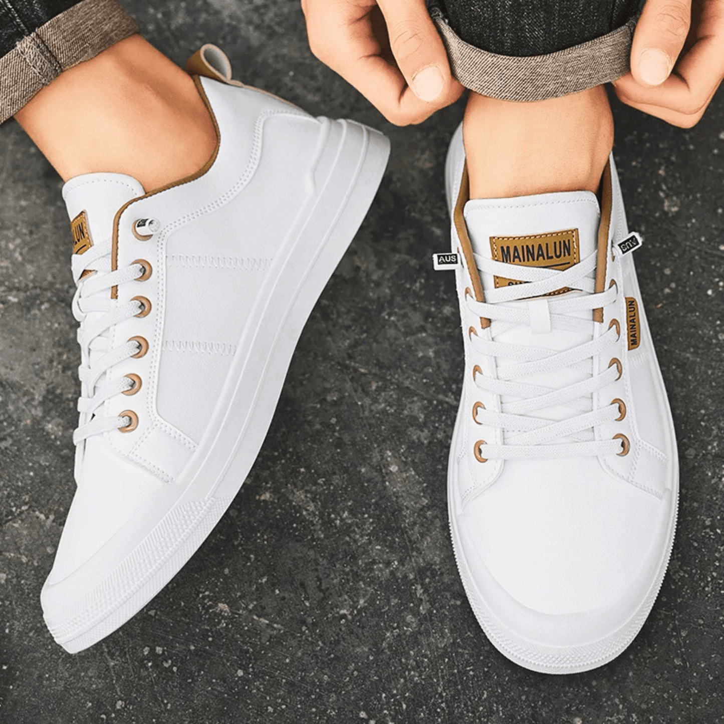 Kingsley Leather Sneakers